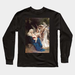 Song of the Angels by Bouguereau Long Sleeve T-Shirt